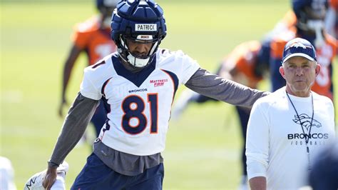 Broncos' Tim Patrick injures left Achilles after missing last year with torn right ACL